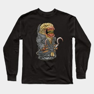 Chatterer, Hellraiser - Horror Hand Puppet Long Sleeve T-Shirt